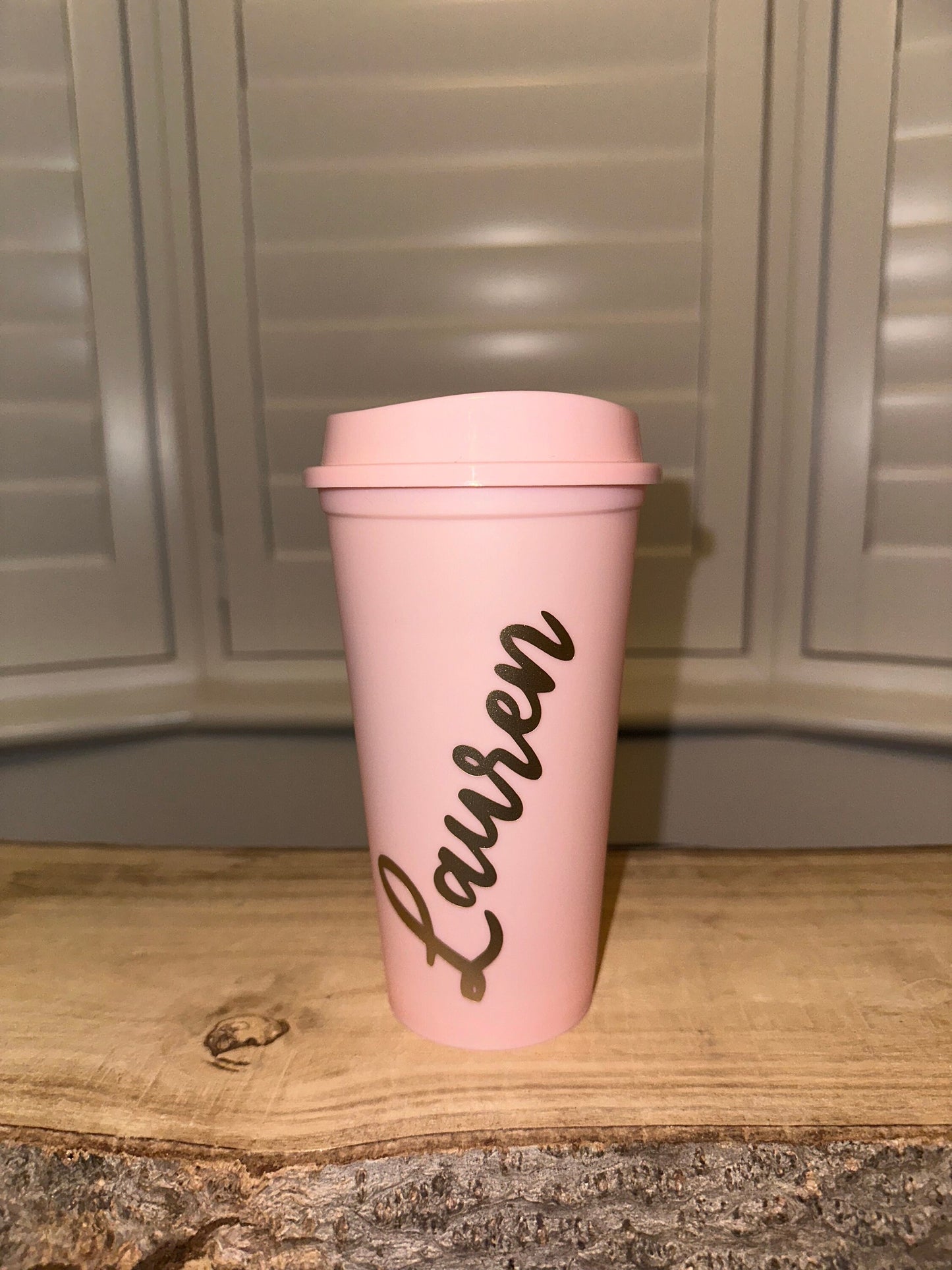 Personalised travel mug