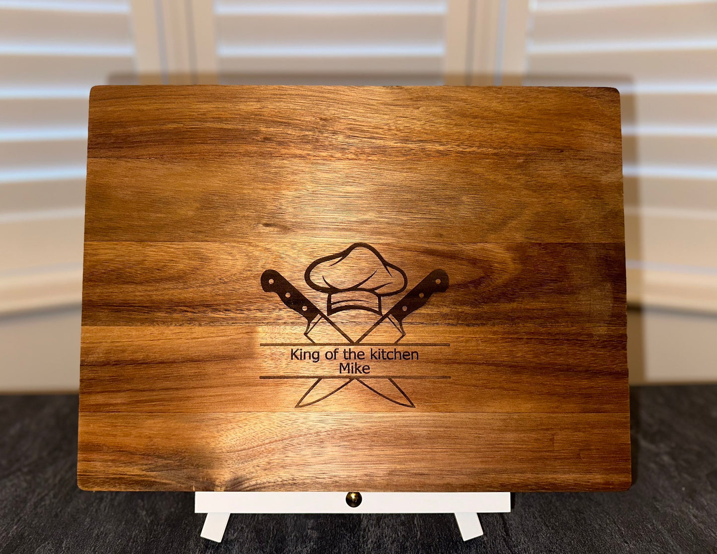 Personalised chopping/serving board