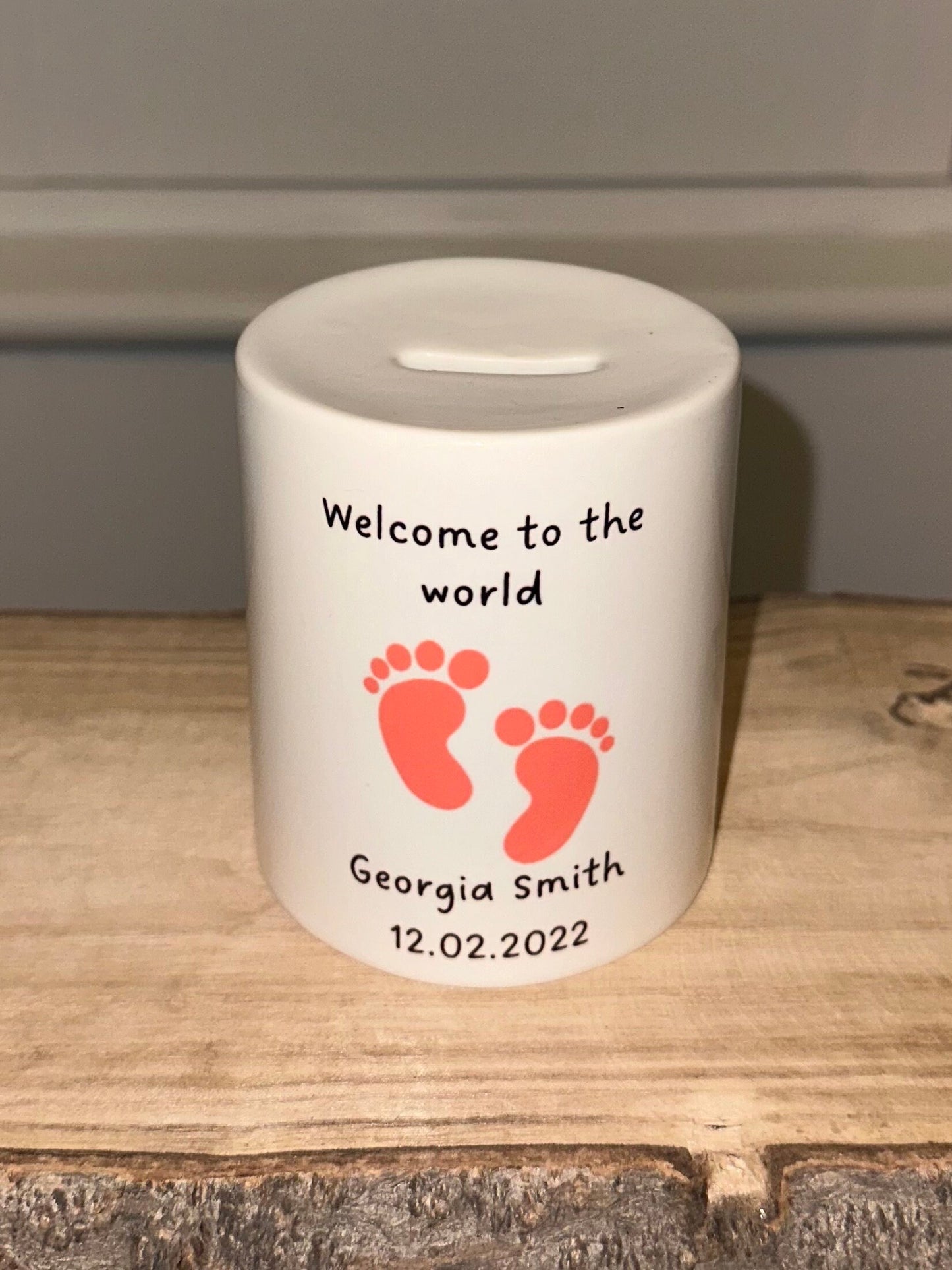 Personalised money box