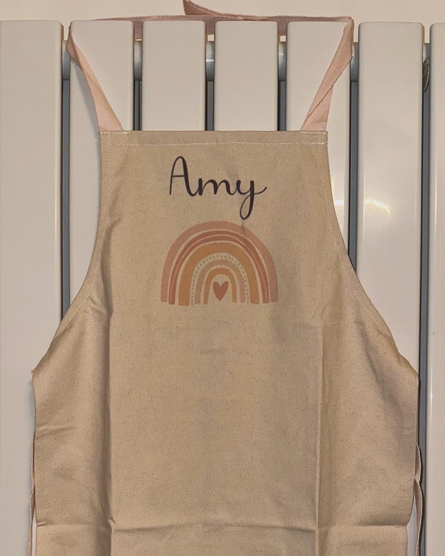 Child personalised apron